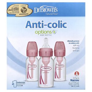 בקבוקי תינוקות ד,ר בראון- 3 יח' אנטי קוליק 4oz