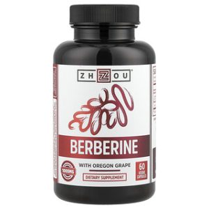 ברברין Zhou Nutrition - תוסף לבריאות הלב, 60 כמוסות