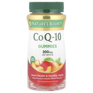 גאמיס CoQ-10 בטעם אפרסק מנגו - Natures Bounty