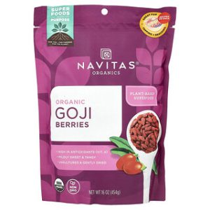 גוג'י ברי אורגני Navitas Organics - 454 גרם - בריאות טבעית