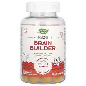 גומי לעיסה Kids Brain Builder - בטעם לימונדה - 60 יח'