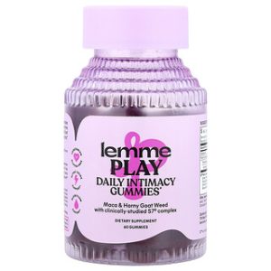 גומיות אינטימיות יומיות Lemme Play בטעם דובדבן - 60 יח'