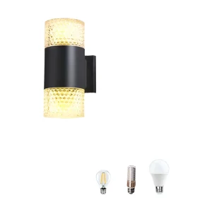 גוף תאורה LED חיצוני עמיד-למים לקיר - E27