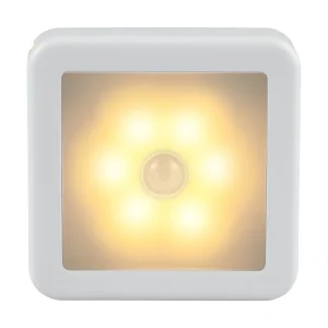 גוף תאורה LED חכם - חיישן תנועה, סוללות - לילה