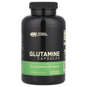 גלוטמין Optimum Nutrition - 240 כמוסות - תוסף תזונה