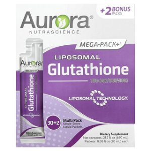 גלוטתיון ליפוזומלי Aurora - 32 מנות - תמיכה אנטיאוקסידנטית