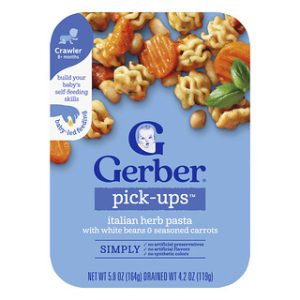 גרבר Pick-Ups™ - פסטה איטלקית עם שעועית גיל 8+