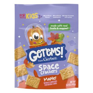 גרבר ספייס קרקרס מייפל- חטיפים לילדים 3+