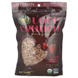 גרנולה אורגנית Love Crunch - דארק שוקולד ופירות יער