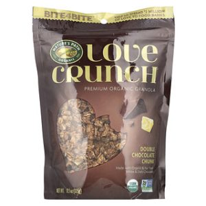 גרנולה אורגנית Love Crunch- צ'אנק שוקולד כפול - 325 גרם