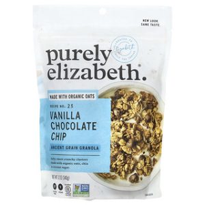 גרנולה מחיטה עתיקה וניל-שוקולד Purely Elizabeth - 12oz
