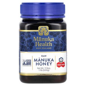 דבש מאנוקה גולמי UMF 13+ , Manuka Health 500 גרם