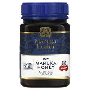 דבש מאנוקה גולמי UMF 6+ , Manuka Health 500 גרם
