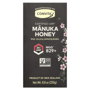 דבש מנוקה Comvita UMF 20+ - 250 גרם - בריאות טבעית