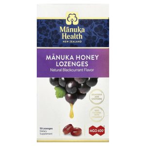 דבש מנוקה Manuka Health סוכריות בטעם דומדמניות - MGO 400+