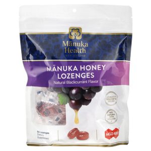 דבש מנוקה Manuka Health - סוכריות בטעם דומדמניות MGO 400+