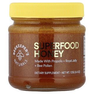 דבש על Superfood Beekeepers Naturals - 125 גרם