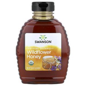 דבש פרחי בר אורגני Swanson - 454 גרם טהור