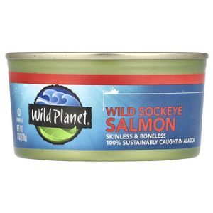 דג סלמון סוקאיי ללא עור ועצמות - Wild Planet