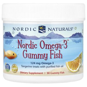 דגי גומי אומגה 3 - Nordic Naturals - בטעם טנג'רין