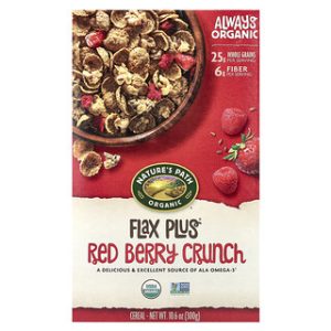 דגני בוקר אורגניים - Red Berry Crunch - Natures Path