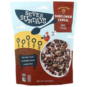 דגני בוקר חמניות קקאו אמיתי Seven Sundays - 227 גרם
