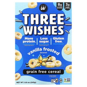 דגני בוקר ללא גלוטן Three Wishes וניל - 245 גרם