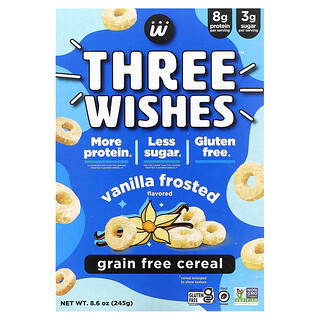 דגני בוקר ללא גלוטן Three Wishes וניל - 245 גרם
