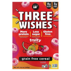 דגני בוקר ללא גלוטן Three Wishes פירותי 245 גרם