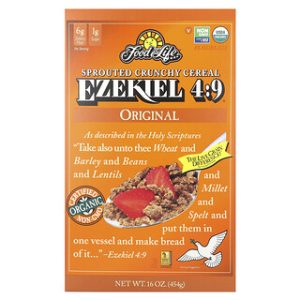 דגני בוקר נבטים - Food For Life Ezekiel 4,9 - מקורי