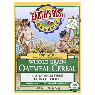 דייסת קוואקר אורגנית לתינוקות - Earths Best 227 גרם