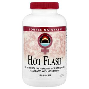 הקלה לגלי חום- Source Naturals Hot Flash 180 טבליות