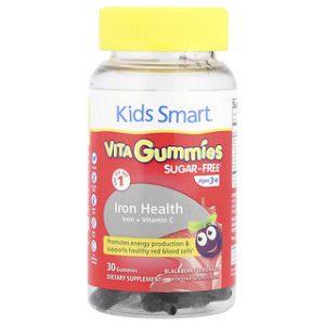 ויטה גומיז לילדים ברזל+ויטמין C - טעם פטל לימונדה