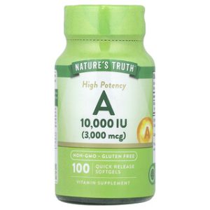 ויטמין A עוצמתי - Natures Truth - 100 כמוסות רכות