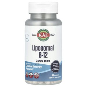ויטמין B12 ליפוזומלי KAL- מינון גבוה- 30 כמוסות