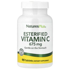 ויטמין C אסטריפי 675 מ"ג - NaturesPlus - 90 טבליות