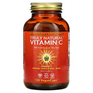 ויטמין C טבעי 120 כמוסות טבעוניות - HealthForce Superfoods