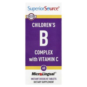 ויטמין C לילדים - Superior Source B Complex 60 טבליות