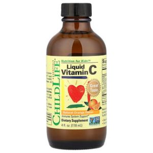 ויטמין C נוזלי לילדים ChildLife - בטעם תפוז 118 מ"ל
