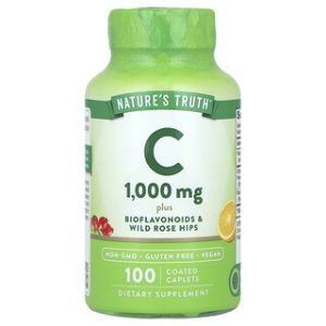 ויטמין C פלוס ביופלבנואידים - 100 כמוסות Natures Truth