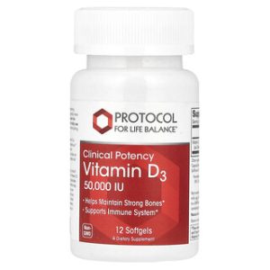 ויטמין D3 חזק , Protocol for Life Balance - 12 כמוסות
