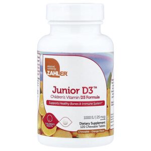 ויטמין D3 לילדים - Zahler Junior 120 טבליות