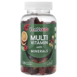 ויטמינים לילדים YumVs, גומי לעיסה עם מינרלים ופרי