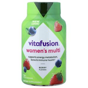 ויטמינים לנשים - VitaFusion Multi Gummies - 70 יח'