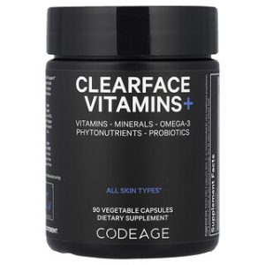 ויטמינים לפנים Clearface Codeage - 90 כמוסות
