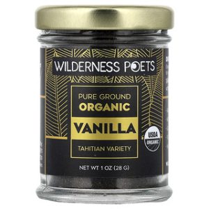 וניל טהור אורגני טהיטי - Wilderness Poets - 28 גרם