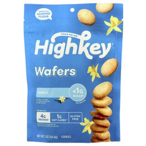 ופלים HighKey וניל 56.6 גרם - חטיף טעים ובריא