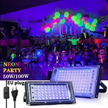 זרקור UV LED לחוץ 50W-150W , תאורת במה פלורסנטית