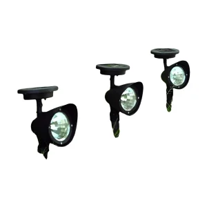 זרקור לד סולארי חיצוני - תאורת גן עמידה למים