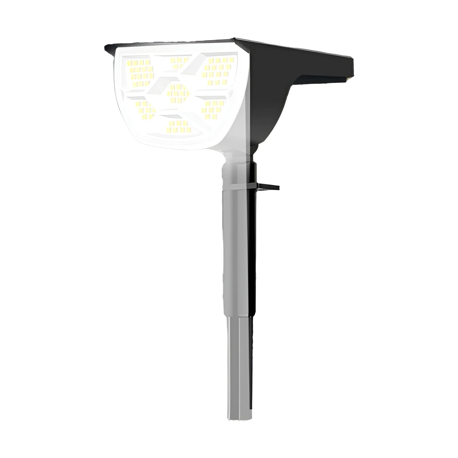 זרקורי גינה סולאריים LED - 2 ב-1 לחצר ודלת כניסה